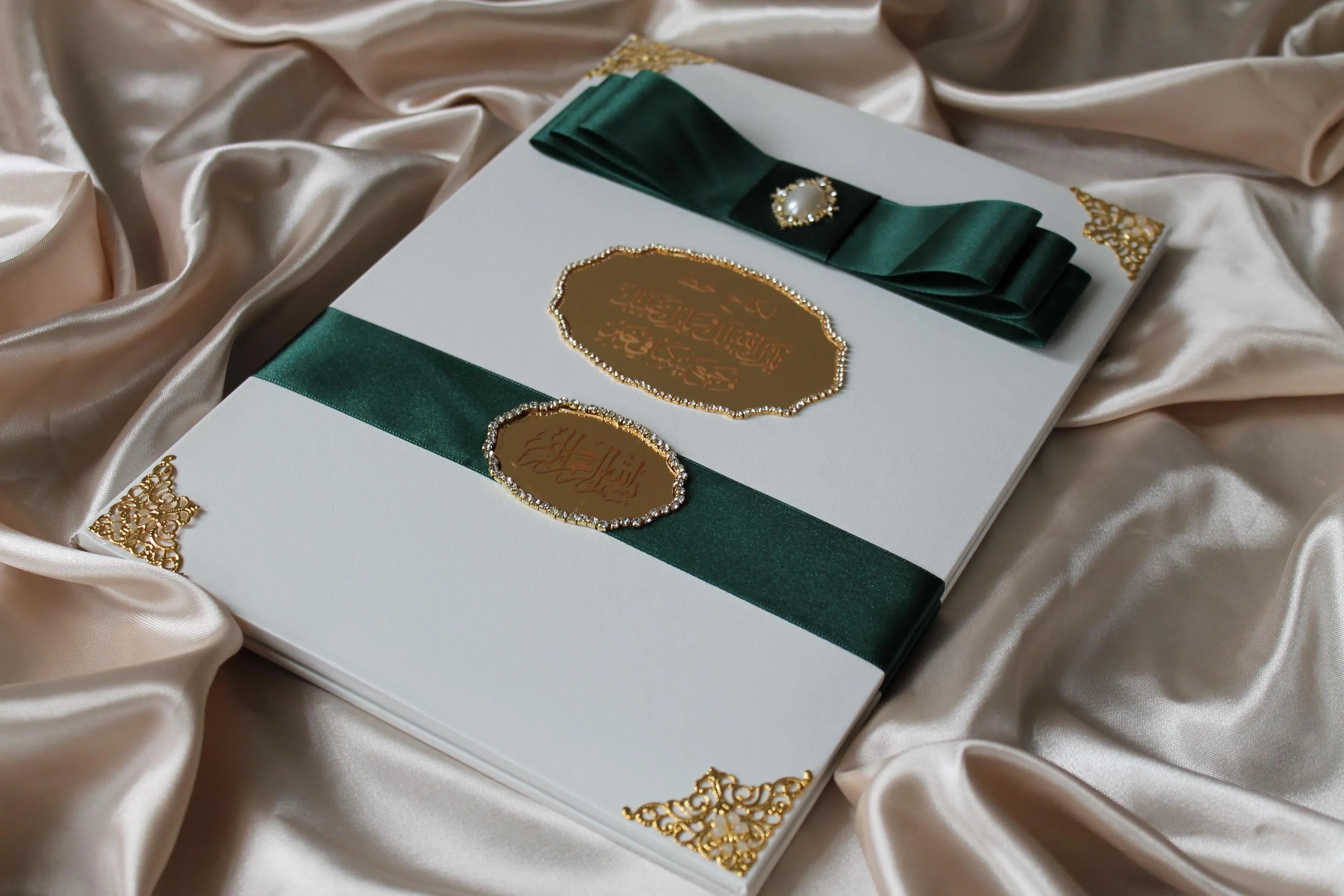 Noor – Premium Nikkah Zertifikat Set | Personalisiert für islamische Hochzeiten